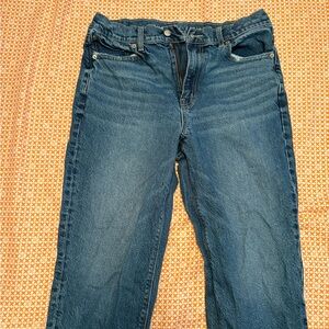 American Eagle Outfitters Dark Blue Boyfriend Jeans